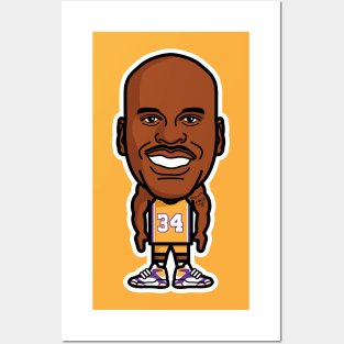 Shaq LA Posters and Art